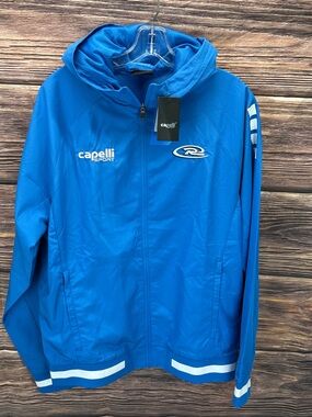 ⭐️Capelli Sport men’s Rush Uptown Woven full zip jacket SZ Med. NWT
